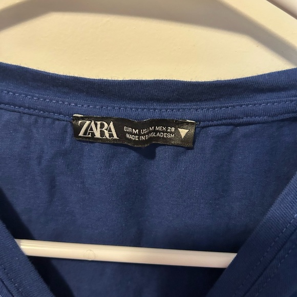 ZARA Tribeca Nights Embroidered Graphic Tee - Picture 8 of 8